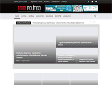 Tablet Screenshot of fpnoticias.com